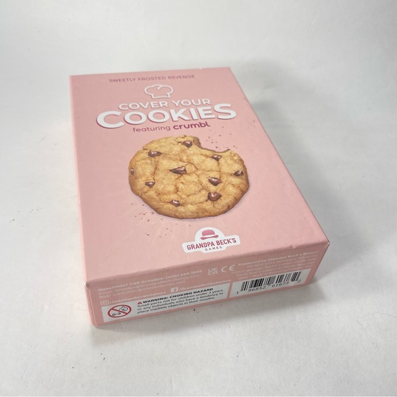 Cover Your Cookies Card Game Grandpa Beck's Games and Crumbl Cookie NEW - Picture 2 of 13